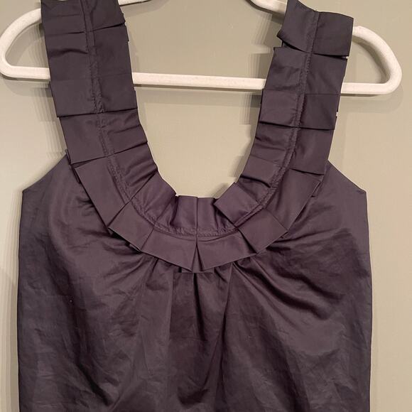 Zara Basic Black Sleeveless Blouse - Picture 2 of 6